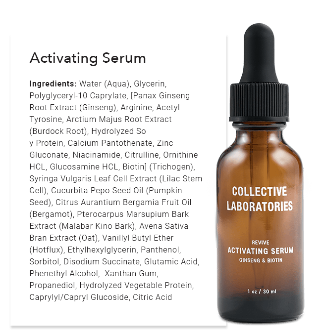 Hair Growth Activating Serum Collective Labs